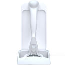 3-in-1 Razor Sharpener White