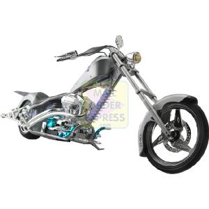 Joyride American Chopper Light Sound Jet Bike 1 6 Scale