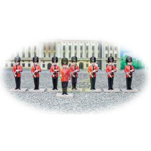 William Britain Trooping The Colour Scots Guards Officer And Guardsmen