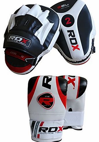 RDX Authentic RDX Focus Pads Hook & Jab Mitts Kick Boxing MMA Strike