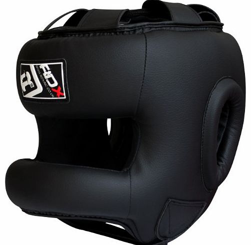 RDX Authentic RDX Leahter Pro Boxing Head Guard Face Halmet Protection, X-Large