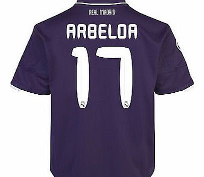 Real Madrid 3rd Shirt Adidas 2010-11 Real Madrid 3rd Shirt (Arbeloa 17)