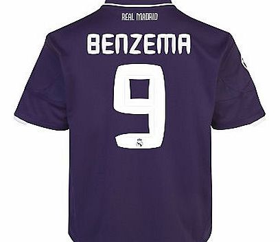 Adidas 2010-11 Real Madrid 3rd Shirt (Benzema 9)