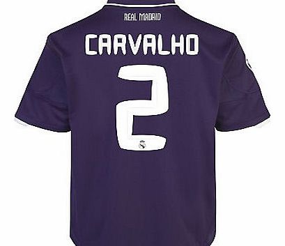 Real Madrid 3rd Shirt Adidas 2010-11 Real Madrid 3rd Shirt (Carvalho 2)