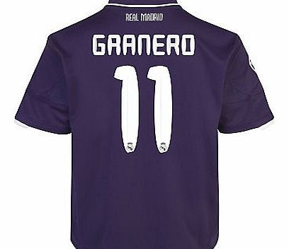 Real Madrid 3rd Shirt Adidas 2010-11 Real Madrid 3rd Shirt (Granero 11)