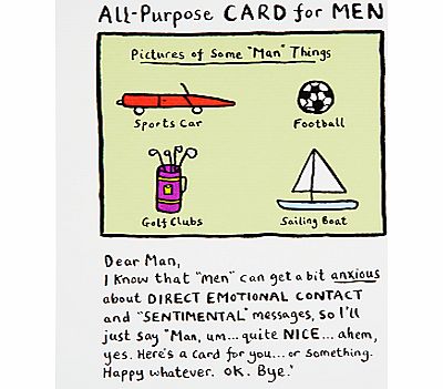 Really Good All Purpose Card For Me Greeting Card