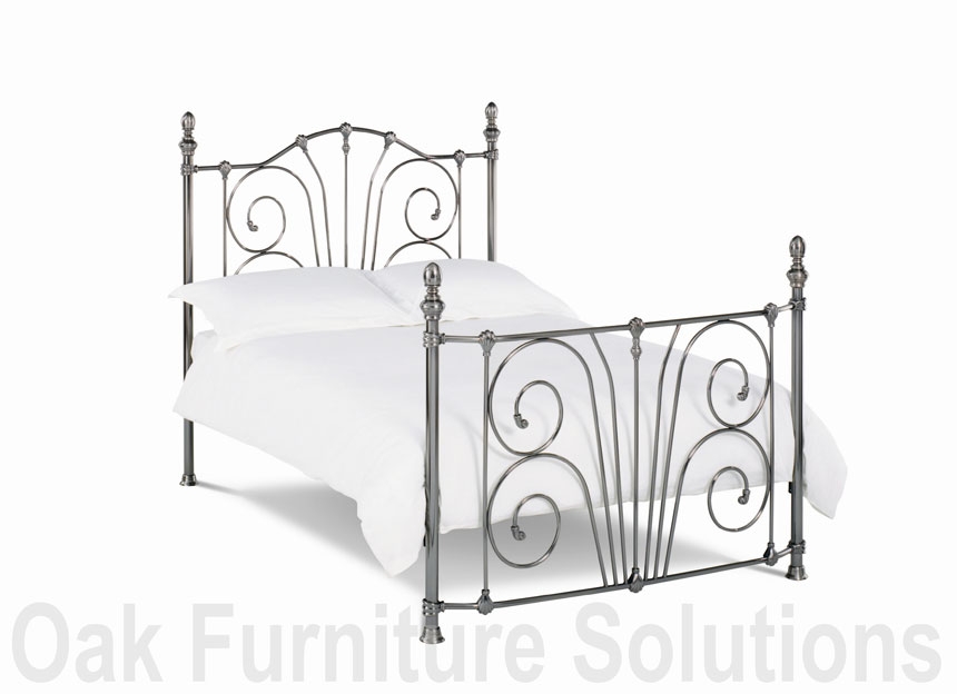 Nickel Bedstead - 135cm- Double and