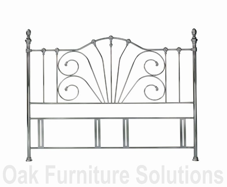 Nickel Headboard - 135cm- Double,150cm -