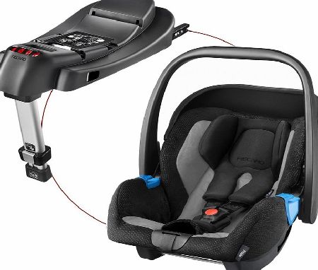 Recaro Privia Car Seat With Isofix Base Graphite