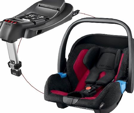 Recaro Privia Car Seat With Isofix Base Ruby