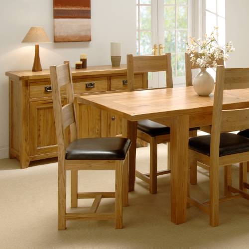 Reclaimed Oak Dining Set - Small 908.556