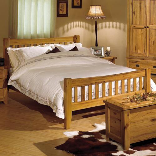 Reclaimed Oak Bed Double 46