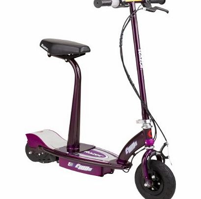 Razor E100s Scooter with Detachable Seat (Purple)