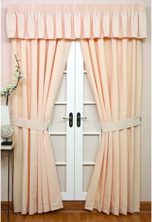 Nova Cream Lined Curtains