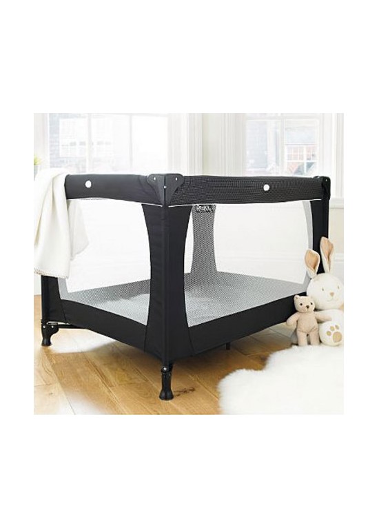 Red Kite Sleep Tight Travel Cot-Jet Black (New