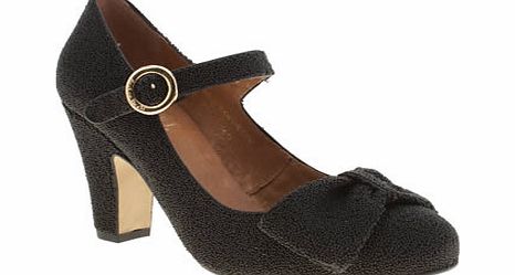 Black Lindy Hop Low Heels