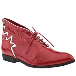 Female Meguro Leather Upper ?40 plus in Red