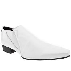 Male Half Chelsea Leather Upper ?40 plus in White