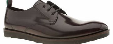 mens red or dead burgundy mr finlay 3 eye