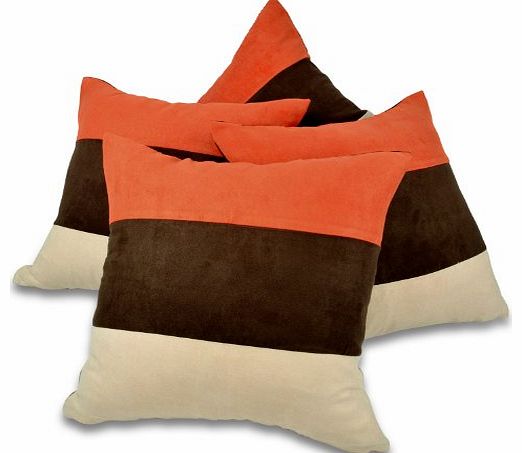 Red Rainbow Set of 4 18`` Orange,Brown 