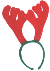 Red Reindeer Antlers