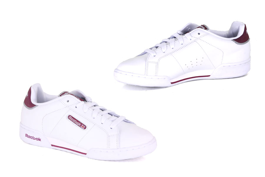 - Tennis NPC TXT - White / Cranberry /