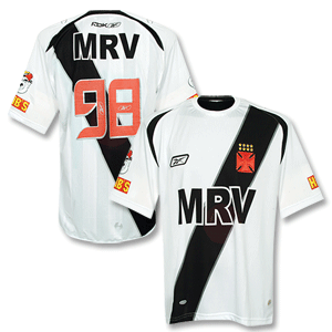 Reebok 09-10 Vasco De Gama Home Shirt   No. 98