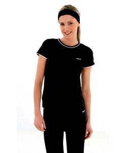 Black Crew Neck Top - Small