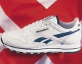 REEBOK classic leather stripes running shoe