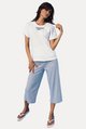 womens three-quarter knit pants