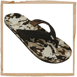 Ahi Jnr Flip Flop Brown