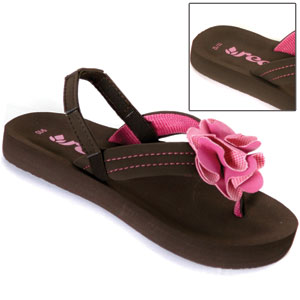 Baby Bloom Kids flip flop Brown/Pink