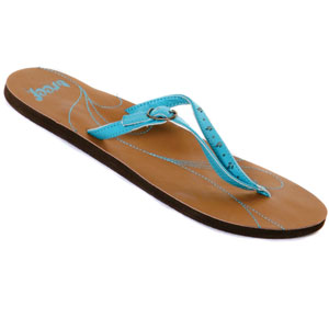 Buckle Up Sandal - Aqua