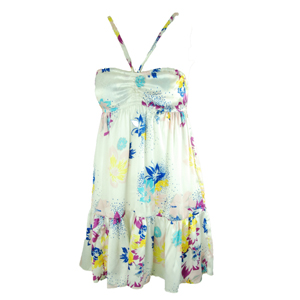 Ladies Reef Festival Dress. White