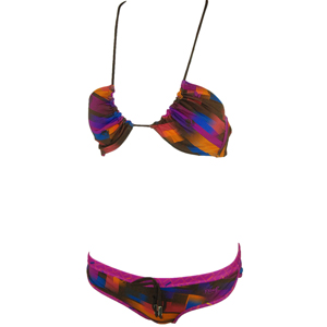 Ladies Reef Shuttle Boy Bikini. Chocolate