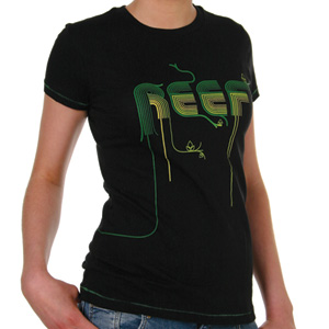 Reef Ladies Live In Trees Tee shirt