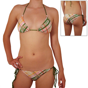 Reef Ladies Plaidness Bikini