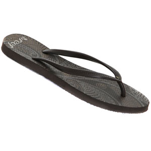 Skinny Recife Sandal - Brown/Gold