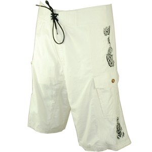 Mens Reef Cohiba Boardshort. White