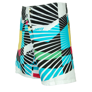 Mens Reef Rayghun Boardshort. Retro