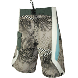 Mens Reef Slider Boardshort. Black