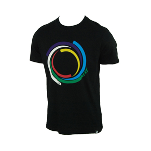 Reef Mens Mens Reef Telescopes T-Shirt. Black