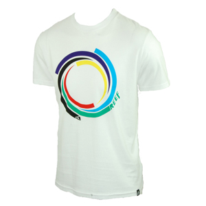 Reef Mens Mens Reef Telescopes T-Shirt. White