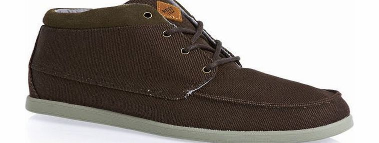 Reef Mens Reef Voyager Mid Shoes - Brown