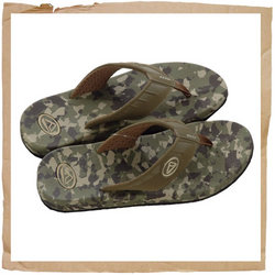 Phantoms Flip Flop Green Camo