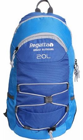 Regatta Axten 20L (litre) Childrens Kids Junior Daypack Rucksack (Oxford Blue/Pluto, 20 Litre)