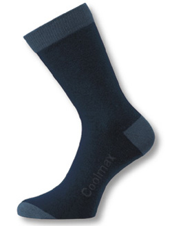 COOLMAX LINER SOCK - MIDNIGHT