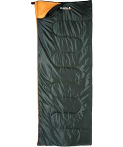 Regatta Green 400gsm Hollow Fibre Sleeping Bag -