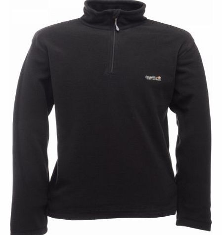 Regatta Mens Thompson Fleece - Black, X-Large