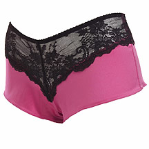 Reger by Janet Reger Hot pink lace shortie